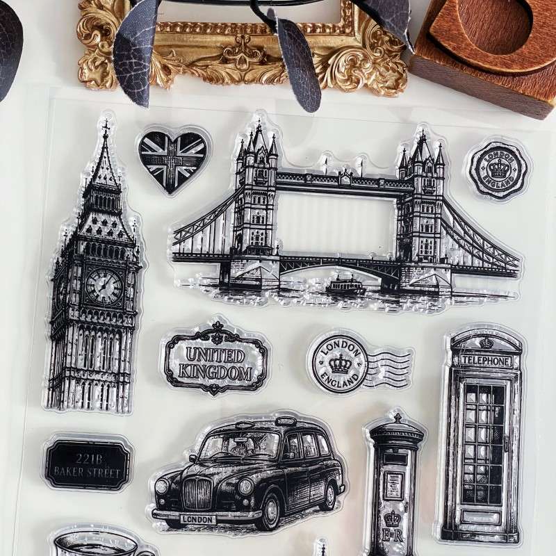 British Trace Clear Stamp