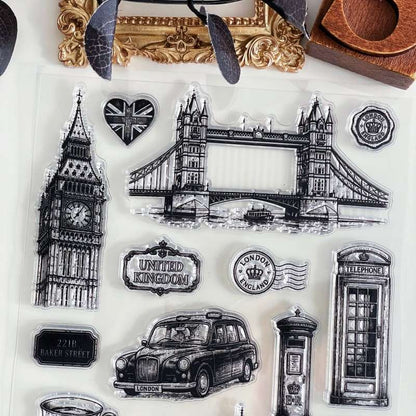 British Trace Clear Stamp