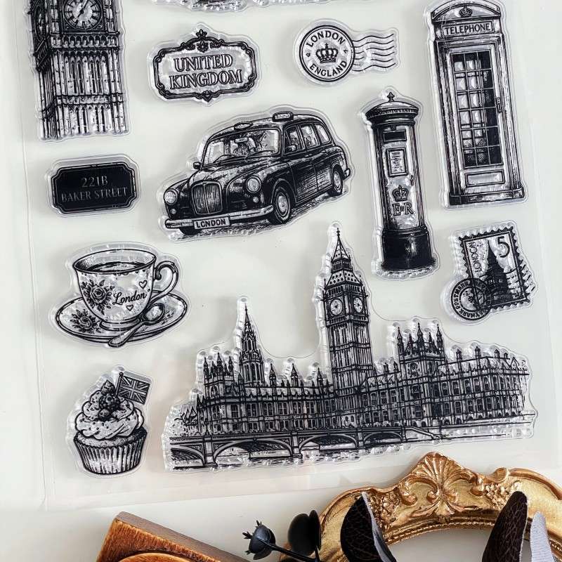 British Trace Clear Stamp