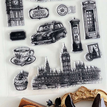 British Trace Clear Stamp