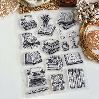 Literary Vibe Clear Stamp