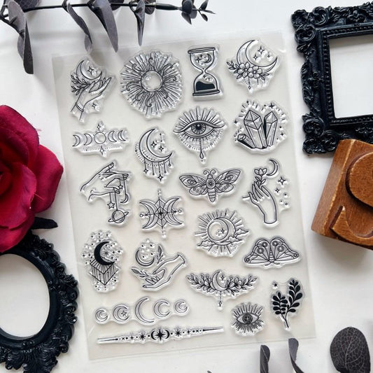 Lunar Divination Clear Stamp