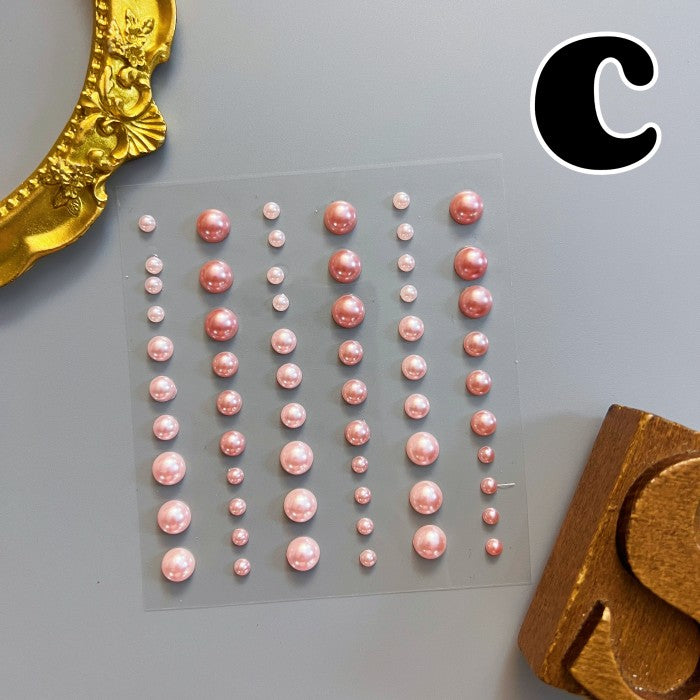 Pearl Dots 3D Sticker