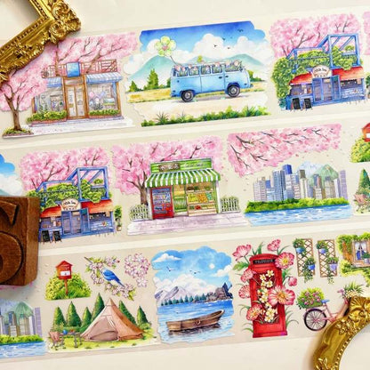 Sakura Corridor PET Tape | BOBO YU