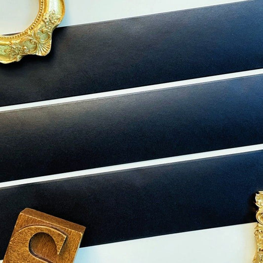 Noir Touch Kraft Paper Sticker Roll | Ceenie