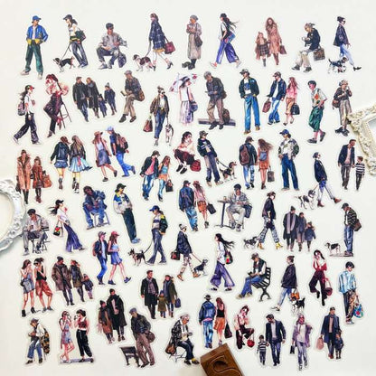 City Walk Sticker 60PCS