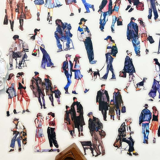 City Walk Sticker 60PCS