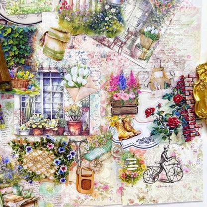 Gardening Moments Ephemera Mystery Kit 115PCS