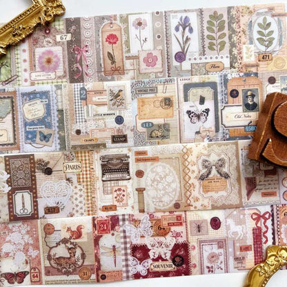 Old Timeline Washi Tape Roll