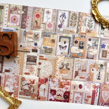 Old Timeline Washi Tape Roll