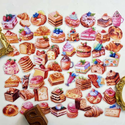 Pastel Treats Sticker 56PCS