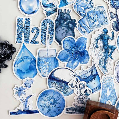Aqua Dreams Sticker 50PCS