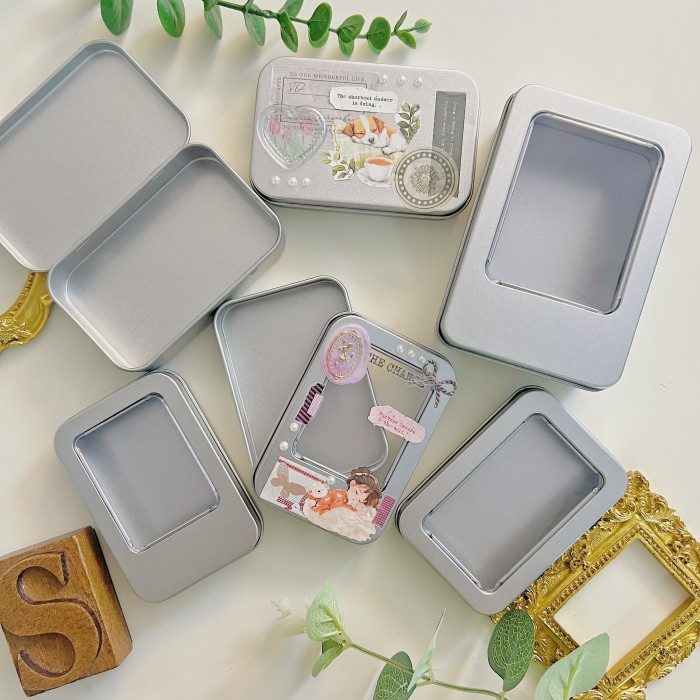Flip Top Organizer Tin