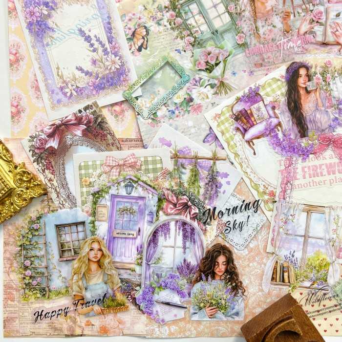 Spring Fling Ephemera Mystery Kit 155PCS