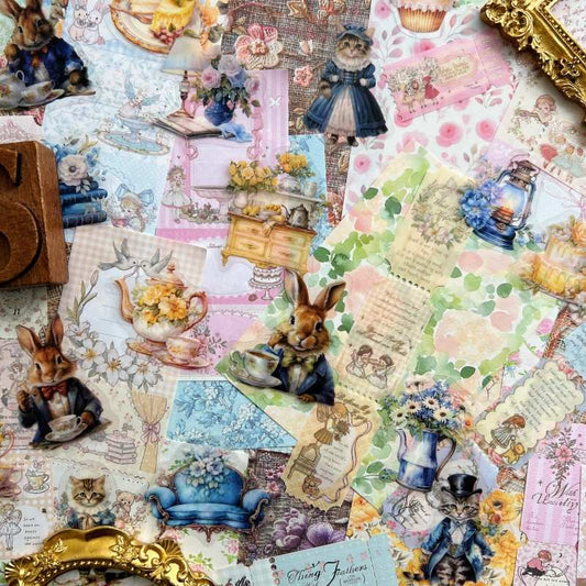 Fairy Gathering Ephemera Mystery Kit 85PCS