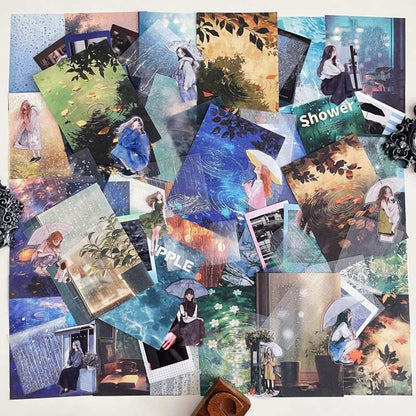 The Sound of Rain Ephemera Mystery Kit 85PCS