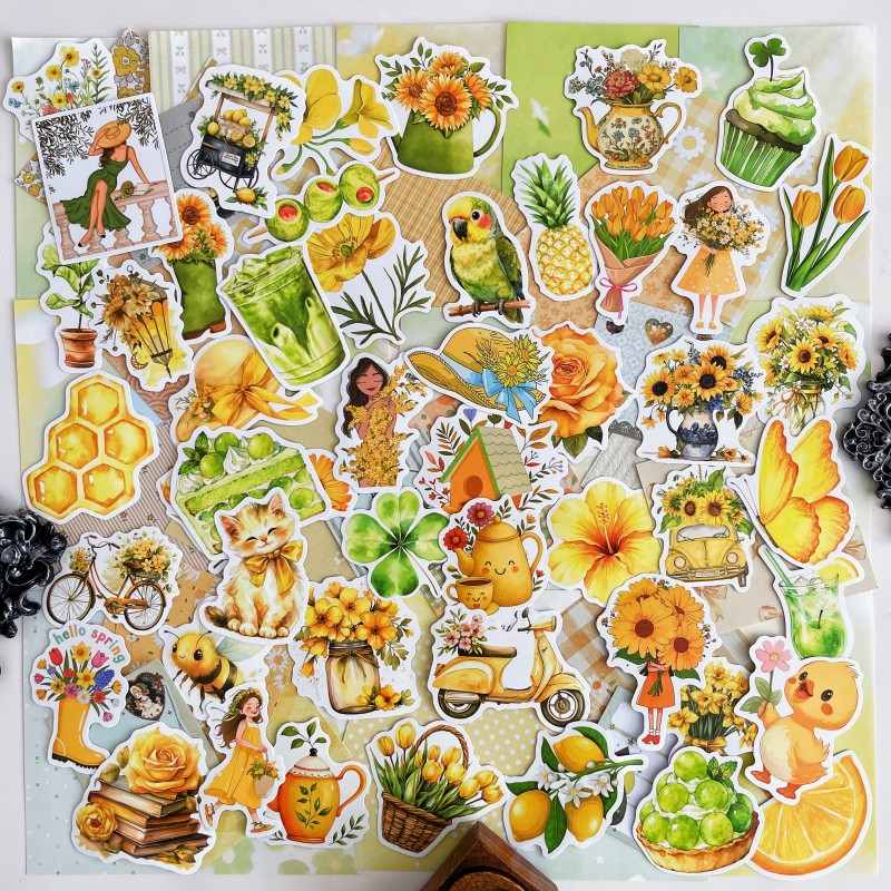 Honey Blossom Ephemera Mystery Kit 85PCS