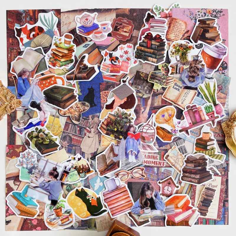 Book Hour Ephemera Mystery Kit 90PCS