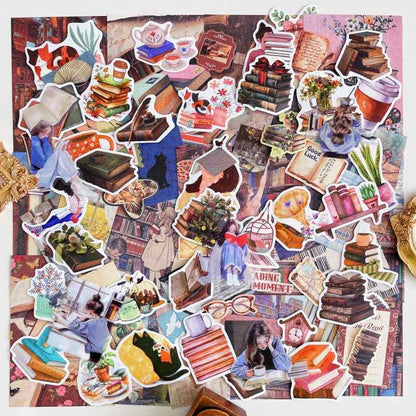 Book Hour Ephemera Mystery Kit 90PCS