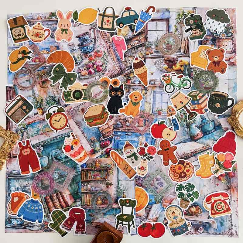 Home & Heart Ephemera Mystery Kit 75PCS