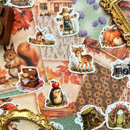 Harvest Grove Ephemera Mystery Kit 80PCS