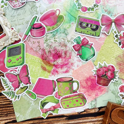 Matcha Blush Ephemera Mystery Kit 90PCS