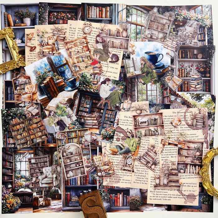 Gentle Study Ephemera Mystery Kit 85PCS