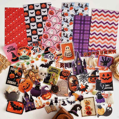 Halloween Carnival Ephemera Kit 50PCS