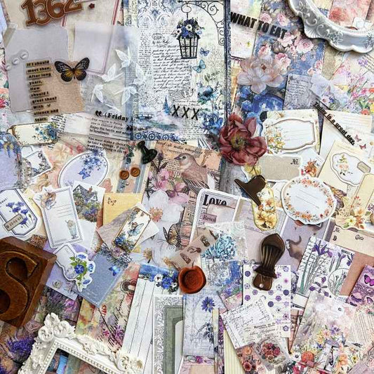 Pastoral Post Ephemera Mystery Kit 90PCS