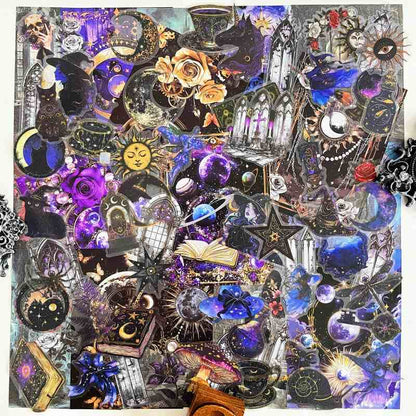 Cosmic Witch Ephemera Mystery Kit 85PCS