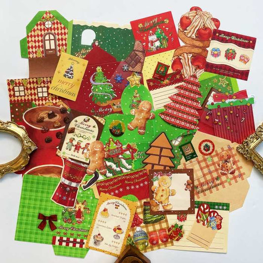 Yuletide Fresh Ephemera Kit 40PCS
