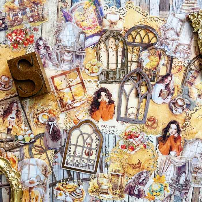 Lazy Beans Ephemera Mystery Kit 80PCS