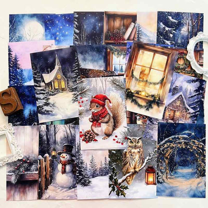 Winter Tale Journal Kit 40Sheets