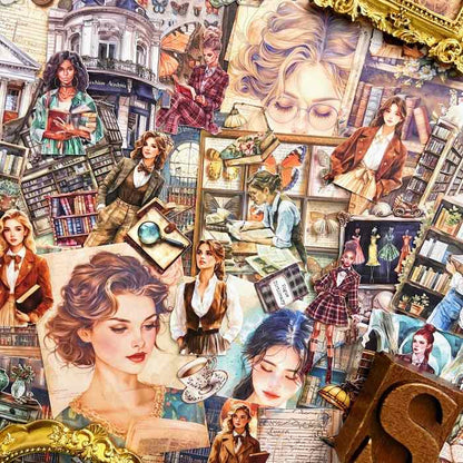 Classical Academia Ephemera Kit 75PCS