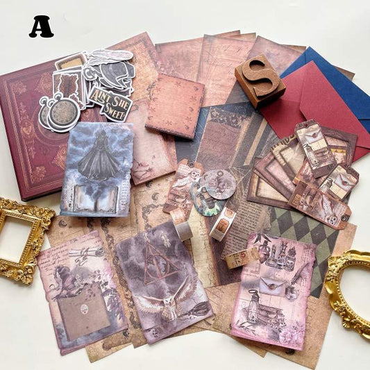 Books And Letters Ephemera Mystery Kit 100PCS – Soto Studios
