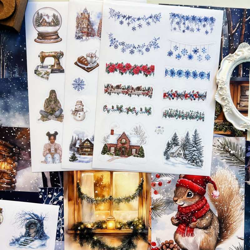 Winter Tale Journal Kit 40Sheets