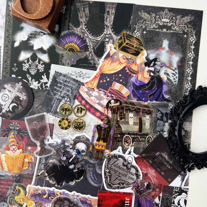 Phantom Carnival Ephemera Mystery Kit 65PCS