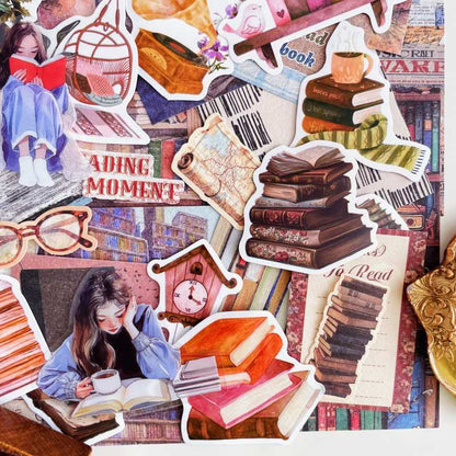 Book Hour Ephemera Mystery Kit 90PCS