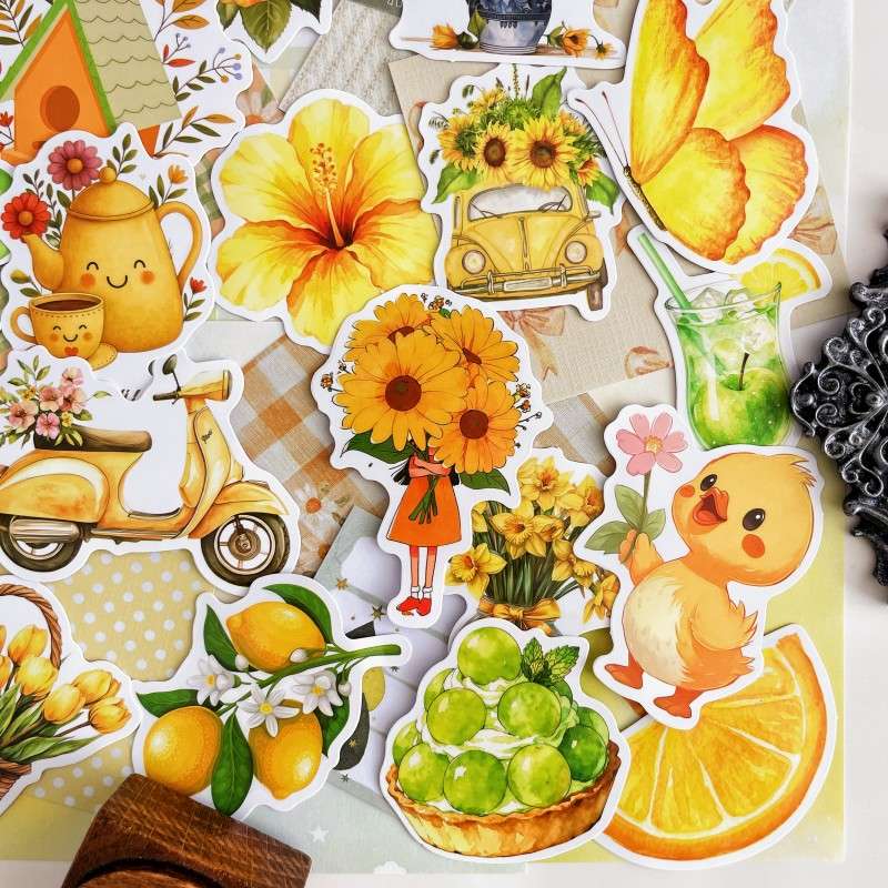 Honey Blossom Ephemera Mystery Kit 85PCS