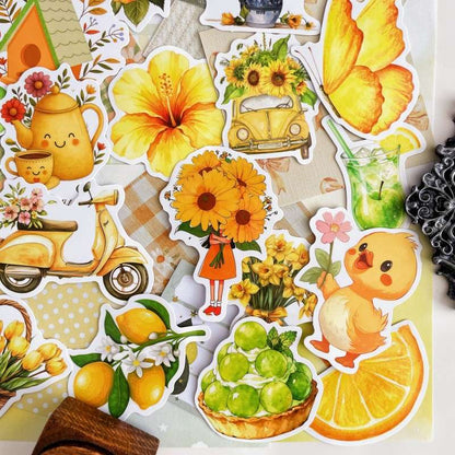 Honey Blossom Ephemera Mystery Kit 85PCS