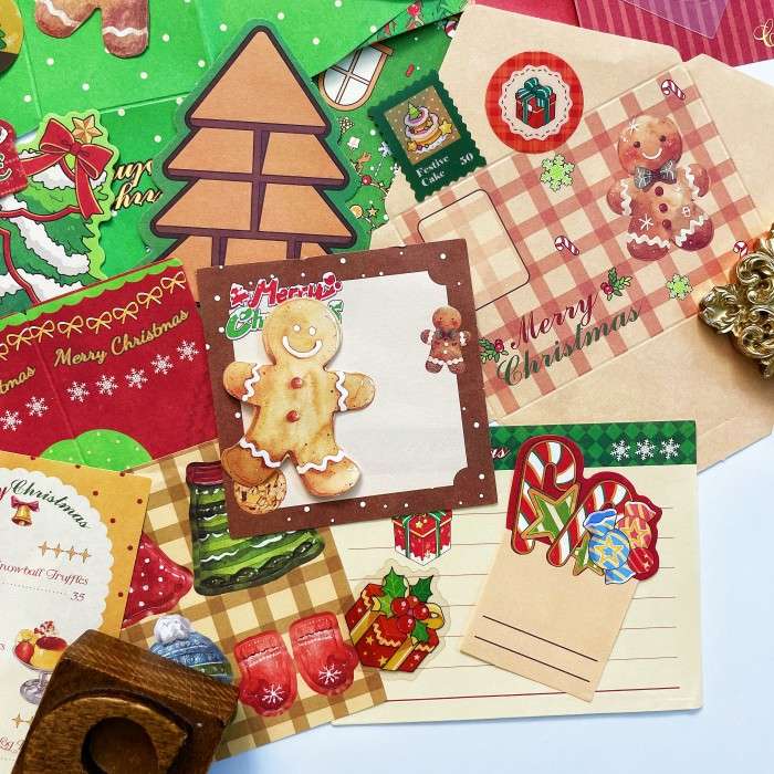 Yuletide Fresh Ephemera Kit 40PCS