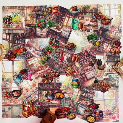 Kitchen Stories Ephemera Mystery Kit 70PCS