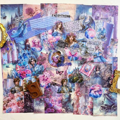 Frozen Whimsy Ephemera Kit 80PCS