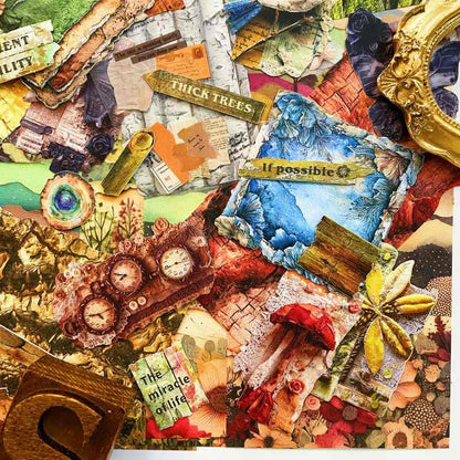 Life Script Ephemera Mystery Kit 100PCS