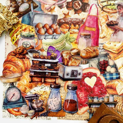 In Baking Mood Ephemera Mystery Kit 120PCS
