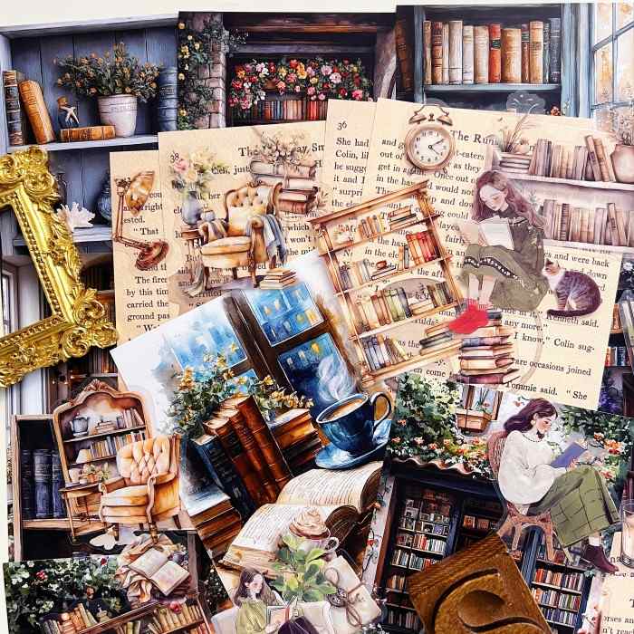 Gentle Study Ephemera Mystery Kit 85PCS
