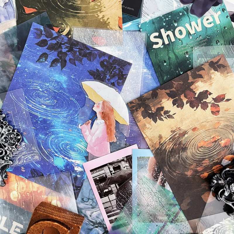 The Sound of Rain Ephemera Mystery Kit 85PCS