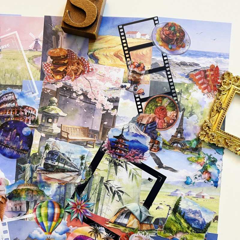Hill Venture Ephemera Mystery Kit 125PCS