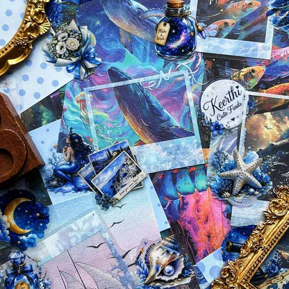 Sea Illusion Ephemera Mystery Kit 90PCS