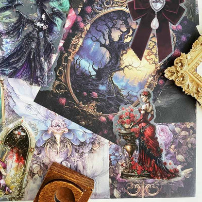 Phantom Garden Ephemera Mystery Kit 50PCS